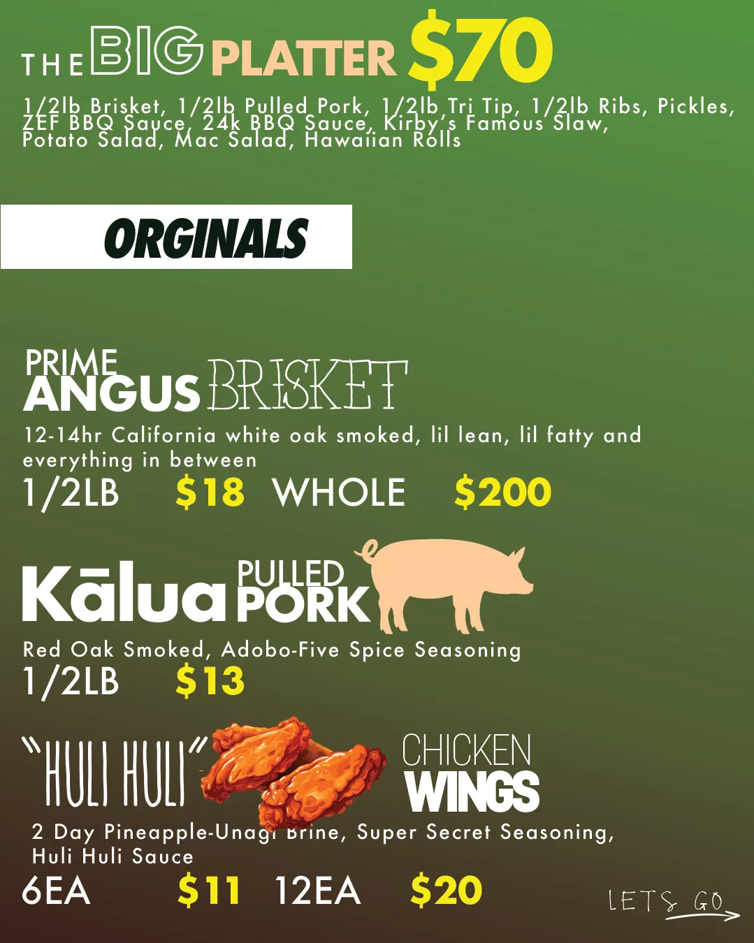 The Curry Calamity Part II menu panel 3 of 3